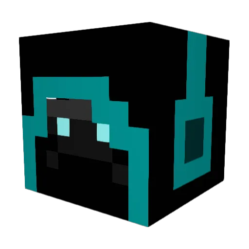 Bonecrushers Minecraft avatar head, 3D render