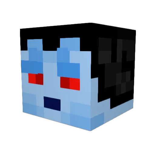 BonelessTheFirst Minecraft avatar head, 3D render