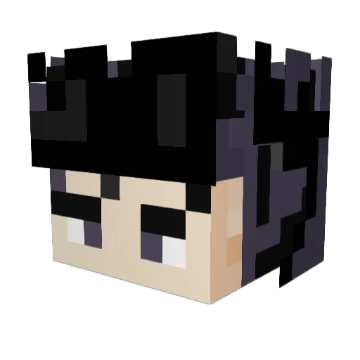 Bones_53 Minecraft avatar head, 3D render
