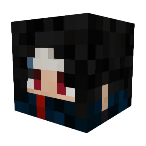 BongAnnihilator Minecraft avatar head, 3D render