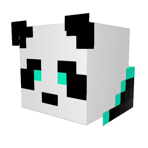 Boniik Minecraft avatar head, 3D render