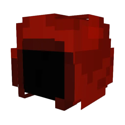 BonkersJack Minecraft avatar head, 3D render