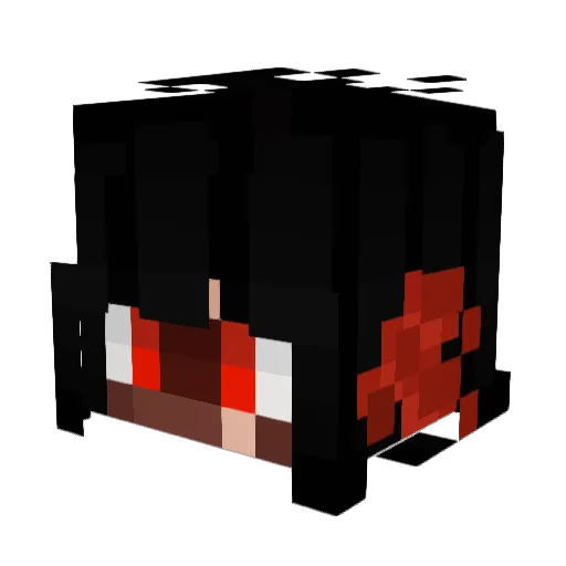 Bonnie_San Minecraft avatar head, 3D render