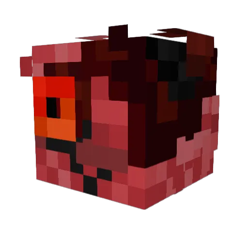 BonniesBand Minecraft avatar head, 3D render
