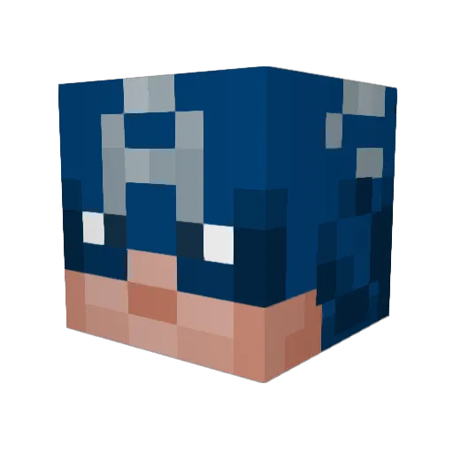 Bonnnbon_99 Minecraft avatar head, 3D render