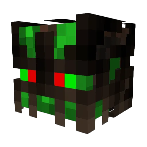 BonsenJunge Minecraft avatar head, 3D render