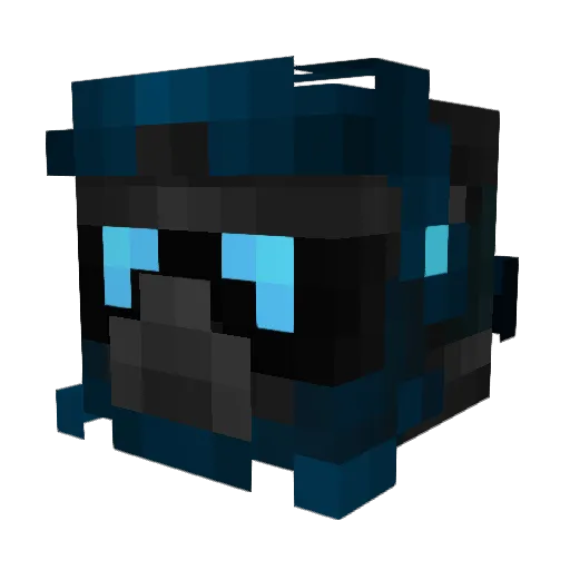 BonzaBananaz Minecraft avatar head, 3D render