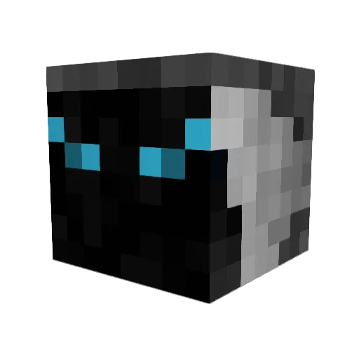 BooBooW Minecraft avatar head, 3D render
