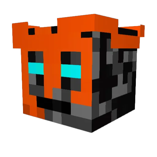 BooManChoo51 Minecraft avatar head, 3D render
