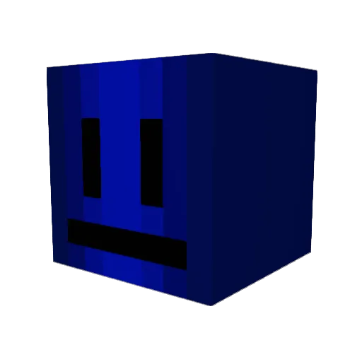 BooMonkey2020 Minecraft avatar head, 3D render