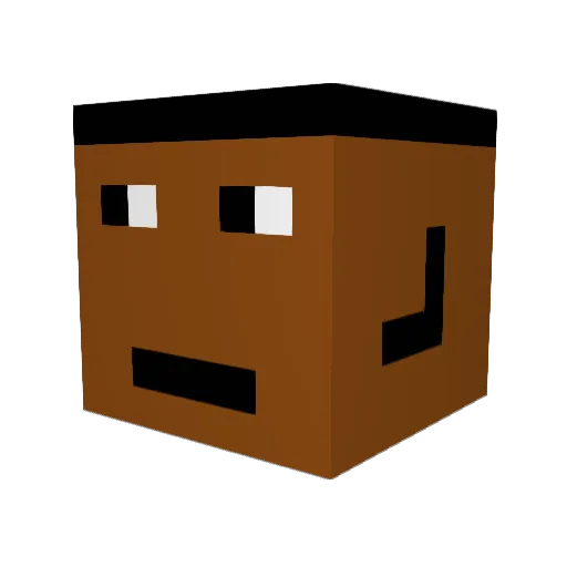 Boo__Berry Minecraft avatar head, 3D render