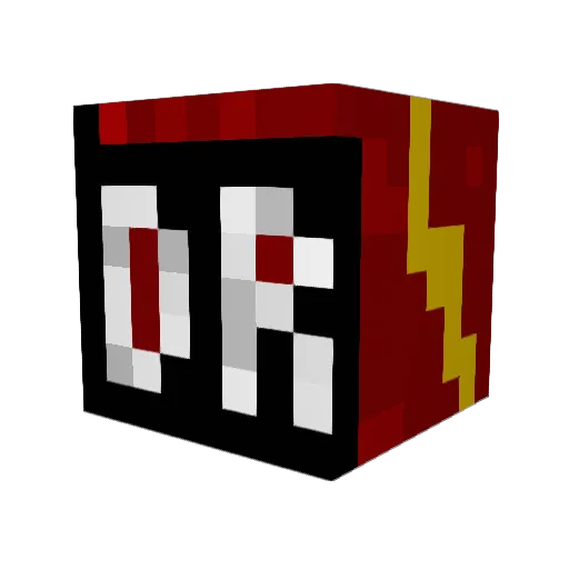 BoobLuben Minecraft avatar head, 3D render