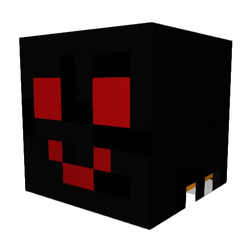 Boobafett Minecraft avatar head, 3D render