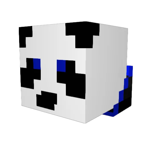 Boods99 Minecraft avatar head, 3D render