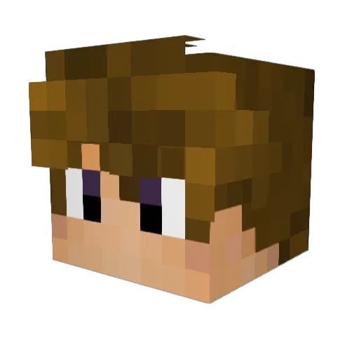 BoogerMuncher69 Minecraft avatar head, 3D render