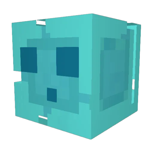 BoogeyWhisper Minecraft avatar head, 3D render