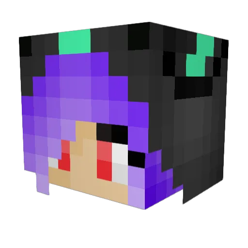 Boogie05 Minecraft avatar head, 3D render