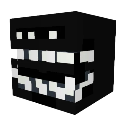 Boogieman83 Minecraft avatar head, 3D render