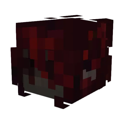 Boogl Minecraft avatar head, 3D render