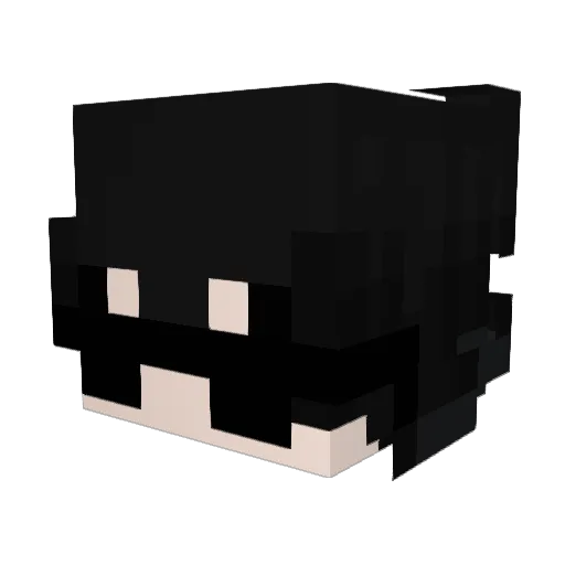 BooksAboutCement Minecraft avatar head, 3D render