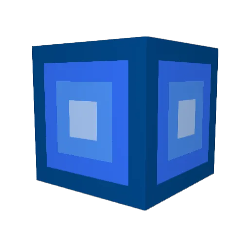 BoomBoomx5 Minecraft avatar head, 3D render
