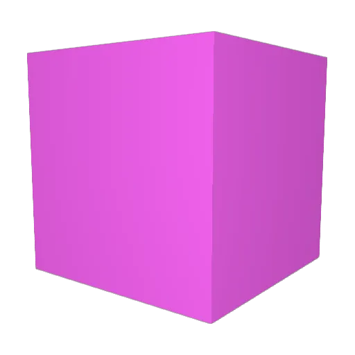 BoomClash Minecraft avatar head, 3D render