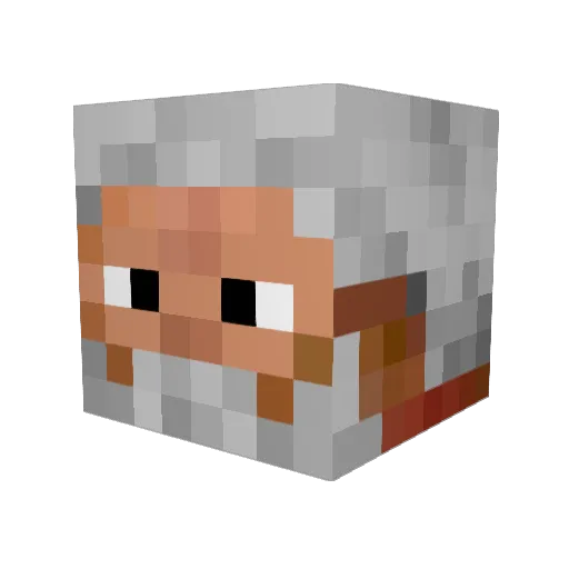 BoomGamerAlex77 Minecraft avatar head, 3D render