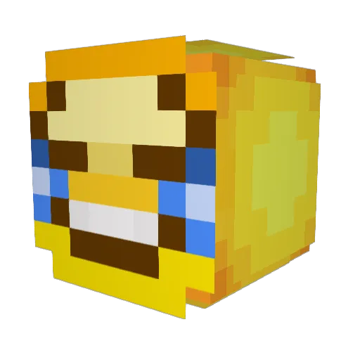 BoomToThePow Minecraft avatar head, 3D render
