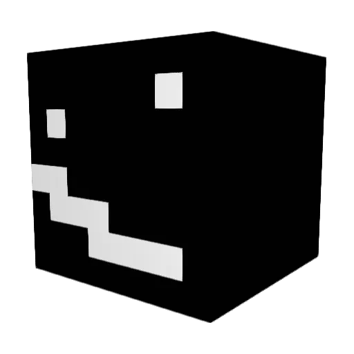 Boomkillmm Minecraft avatar head, 3D render