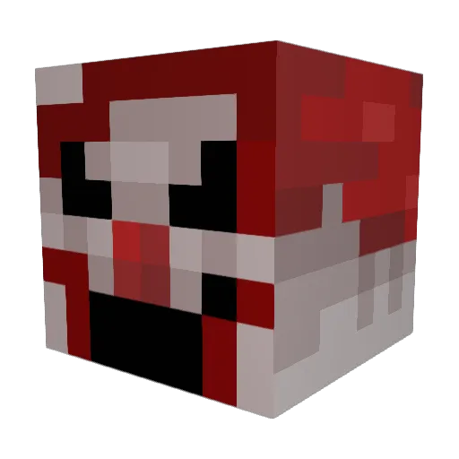 Boonie2515 Minecraft avatar head, 3D render