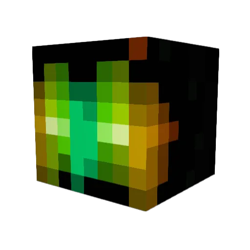 Booniiee Minecraft avatar head, 3D render