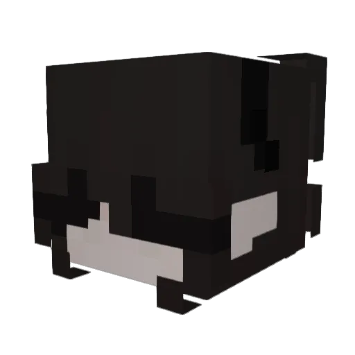 Booooitup Minecraft avatar head, 3D render