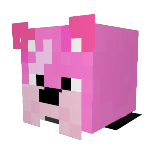 Booterboot_AH Minecraft avatar head, 3D render