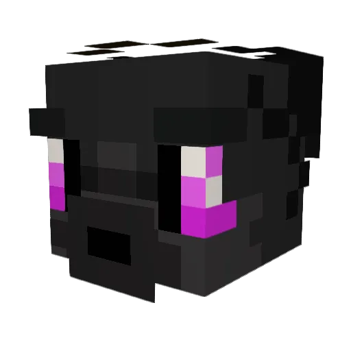 BootlegTheMagici Minecraft avatar head, 3D render