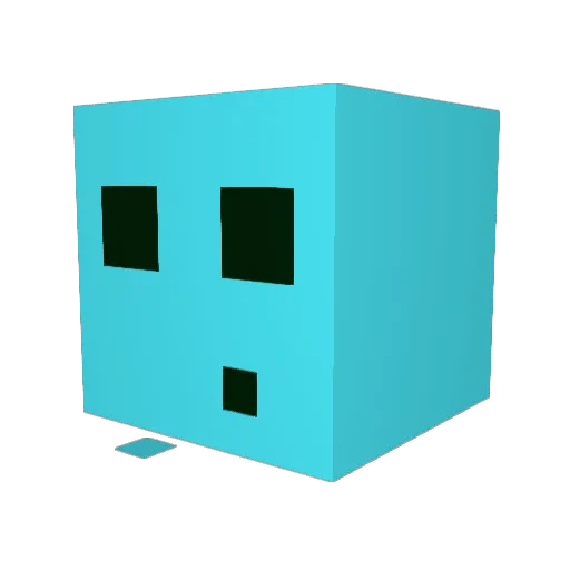 BoottLennox Minecraft avatar head, 3D render
