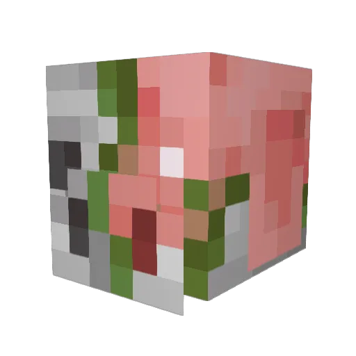 BootyPop4Jesus Minecraft avatar head, 3D render
