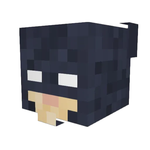 BootySniffer1809 Minecraft avatar head, 3D render