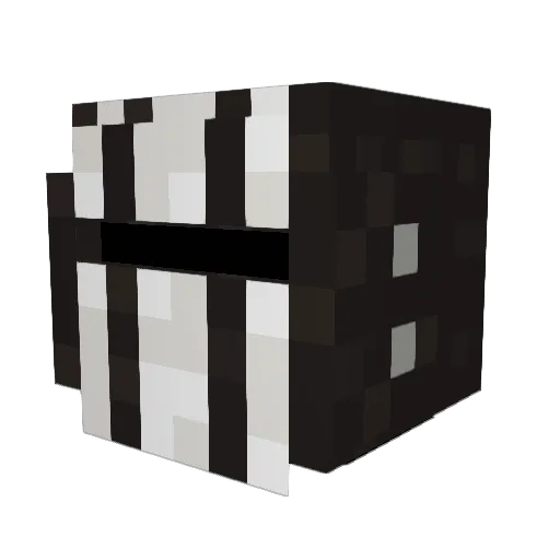 BootyWizard07 Minecraft avatar head, 3D render