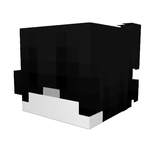 Boqly Minecraft avatar head, 3D render