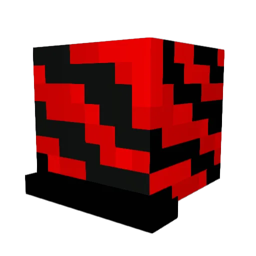 Borcek Minecraft avatar head, 3D render