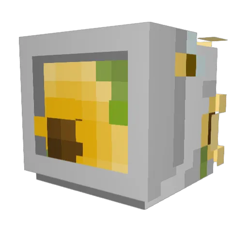 Borealis_s Minecraft avatar head, 3D render