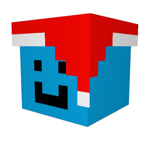 Bored69 Minecraft avatar head, 3D render