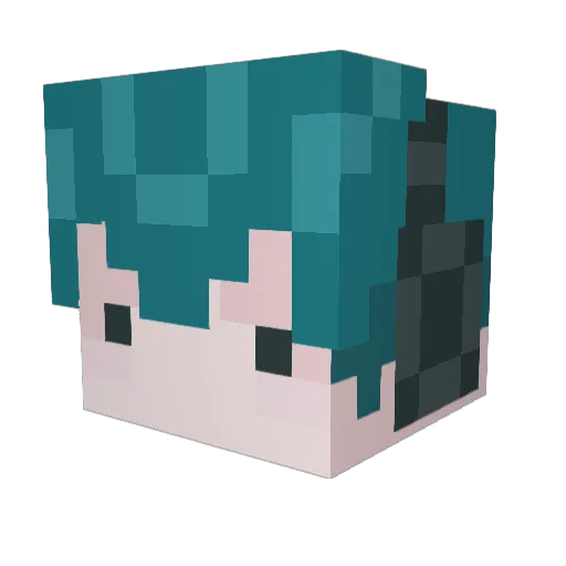 BoredArtoast Minecraft avatar head, 3D render