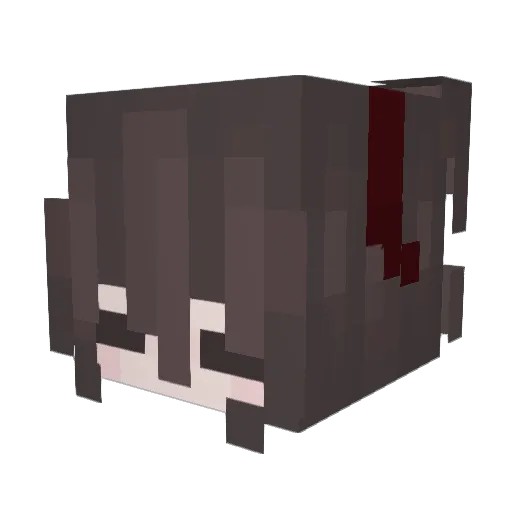 Bored_Dove Minecraft avatar head, 3D render