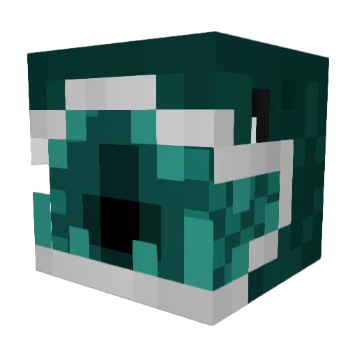 Boreko1 Minecraft avatar head, 3D render