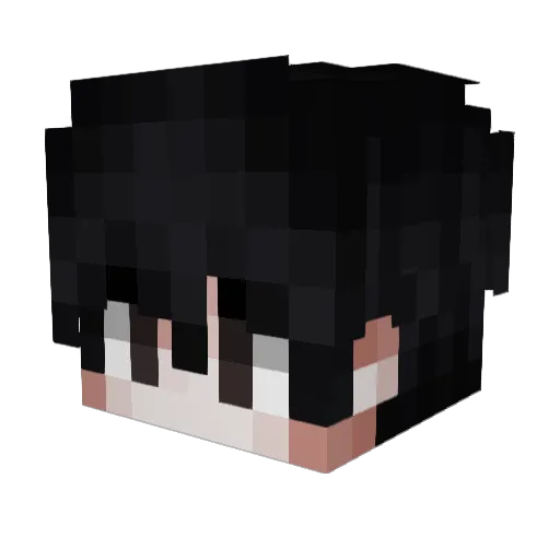 Boreum_Moon Minecraft avatar head, 3D render