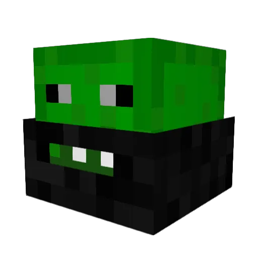 BorgalTheChief Minecraft avatar head, 3D render