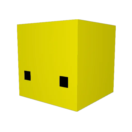 BorisJohnson05 Minecraft avatar head, 3D render