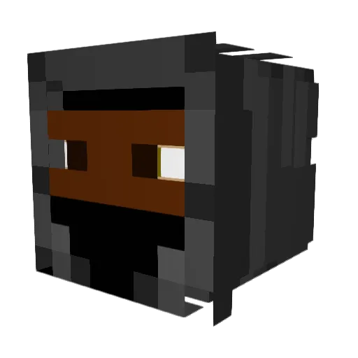 BorisOnSmok Minecraft avatar head, 3D render