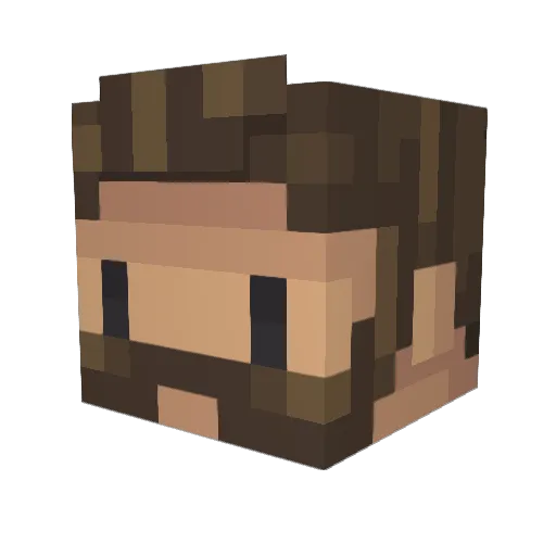 Boris_Josz Minecraft avatar head, 3D render